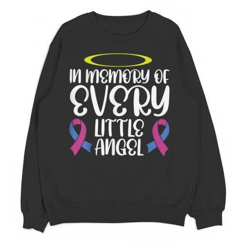 In Memory Of Every Little Angel Unisex Sweatshirt - Easessy