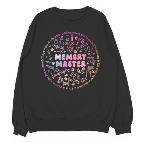 Memory Master Classical Conversation Homeschool Mom Unisex Sweatshirt - Easessy