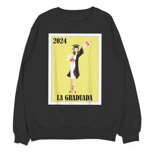 Mexican For Graduation La Graduada 2024 Unisex Sweatshirt - Best Gift Smart