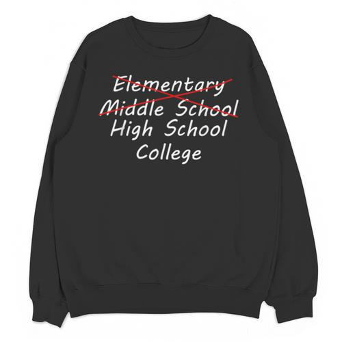 Middle School Graduation For Her 2021 High School Unisex Sweatshirt - Best Gift Smart