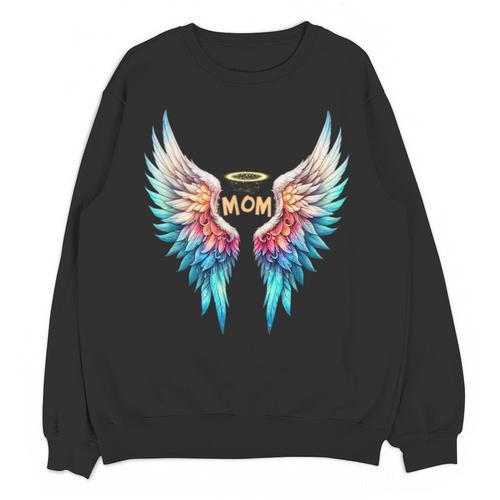 MOTHER HALO LOSS OF MOM LOVING MEMORY Unisex Sweatshirt - Easessy