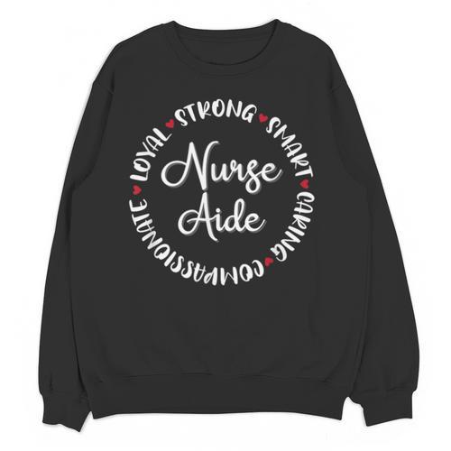 Nurse Aide Nurses Nursing Graduation Medical Love Unisex Sweatshirt - Best Gift Smart