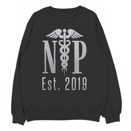 Nurse Practitioner Graduation Caduceus NP Degree 2019 Unisex Sweatshirt - Best Gift Smart