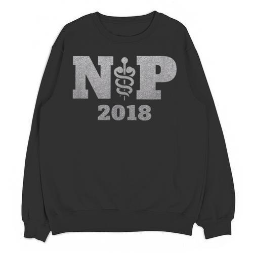 Nurse Practitioner Graduation Shirt NP Est 2018 Tee Unisex Sweatshirt - Best Gift Smart