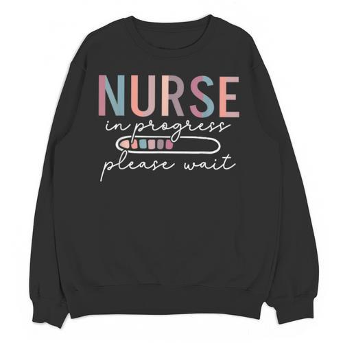 Nursing Student Nurse Appreciation Modern Classic Lace Embellished Nurse Graduation Female -Adults Small Unisex Sweatshirt - Best Gift Smart