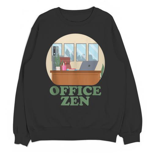 Office Zen Introvert Office Staff Secretary Employee Admin Unisex Sweatshirt - Raresse