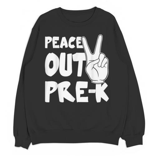 Peace Out Pre-K Great Class Of 2019 Graduation T-Shirt Unisex Sweatshirt - Best Gift Smart