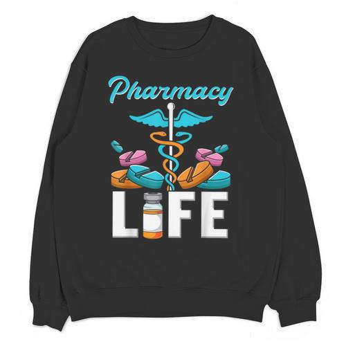 Pharmacy Life Pharmacist Chemist Student PharmD Graduation Unisex Sweatshirt - Best Gift Smart