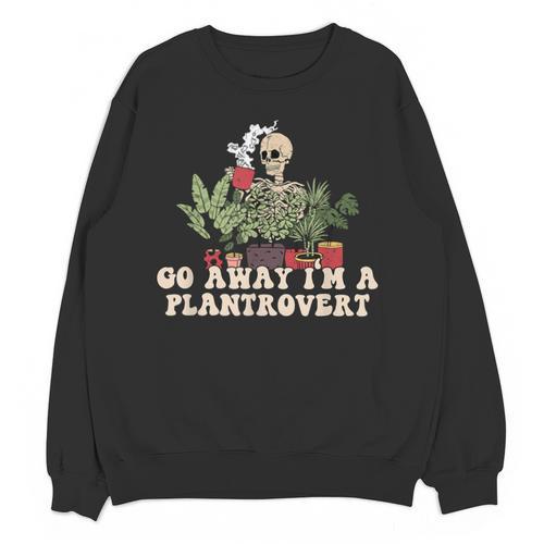 Plant Coffee Lover Plantrovert Gardening Introvert Unisex Sweatshirt - Raresse