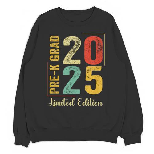 Pre-K Grad 2025 Pre-K Kids Prek Graduation Unisex Sweatshirt - Best Gift Smart