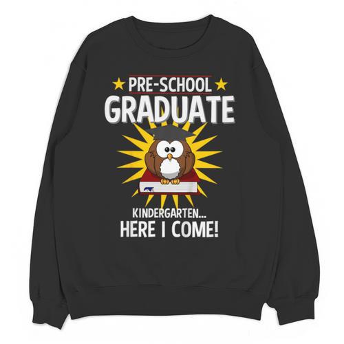 Pre K Graduation Shirt 2019 PreSchool Graduate Toddler Unisex Sweatshirt - Best Gift Smart