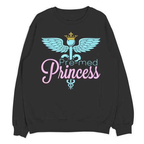 Pre-Med Women Pre Med Princess Graduation Unisex Sweatshirt - Best Gift Smart