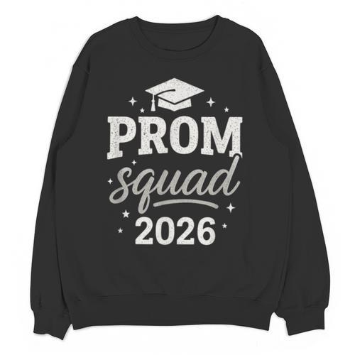 Prom Squad 2026 Graduation Friends Unisex Sweatshirt - Best Gift Smart
