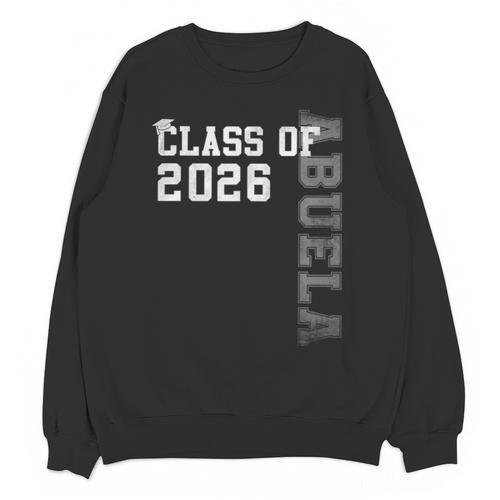 Proud Abuela Of A 2026 Graduate Grad Senior Graduation Unisex Sweatshirt - Best Gift Smart
