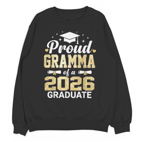 Proud Gramma Of A 2026 Graduate Class Of Graduation Unisex Sweatshirt - Best Gift Smart