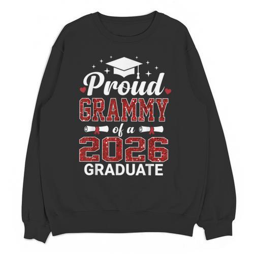 Proud Grammy Of A 2026 Graduate Class Of Graduation Unisex Sweatshirt - Best Gift Smart