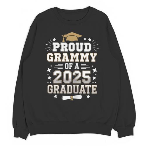 Proud Grammy Of A Class Of 2025 Graduate Senior Graduation Unisex Sweatshirt - Best Gift Smart