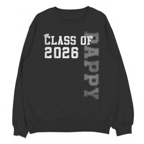 Proud Pappy Of A 2026 Graduate Grad Senior Graduation Unisex Sweatshirt - Best Gift Smart