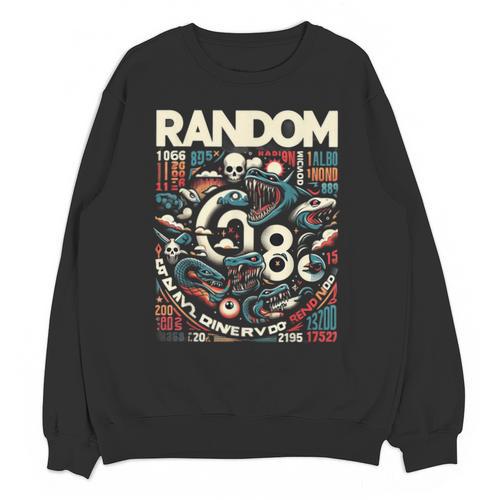 Random Cartoon Memory Unisex Sweatshirt - Easessy