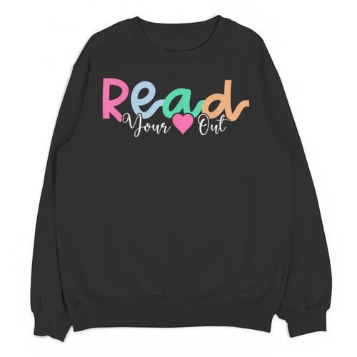 Read Your Heart Out Reading Librarian Book Across America Unisex Sweatshirt - Bookorys DE