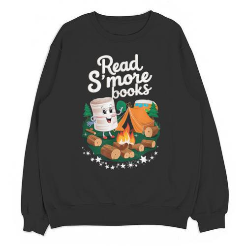 Read S'More Books Around Campfire National Book Week Unisex Sweatshirt - Bookorys