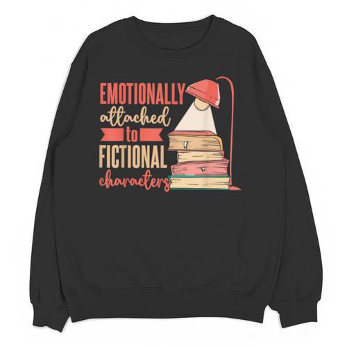 Reader Bookworm Fictional Character Reading Introvert Unisex Sweatshirt - Raresse