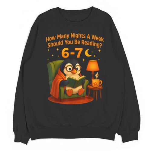 Reading 6 7 Six Seven Meme English Teacher Book Lover Unisex Sweatshirt - Bookorys