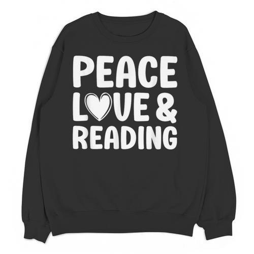 Reading I Love Books And Reading Unisex Sweatshirt - Bookorys
