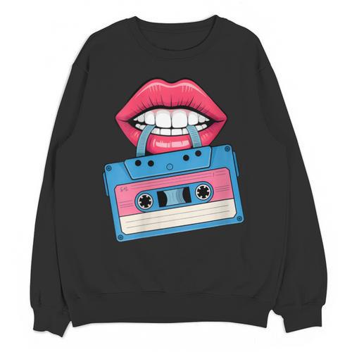 Retro 80s And 90s Cassette Perfect For Nostalgia Unisex Sweatshirt - Figerry