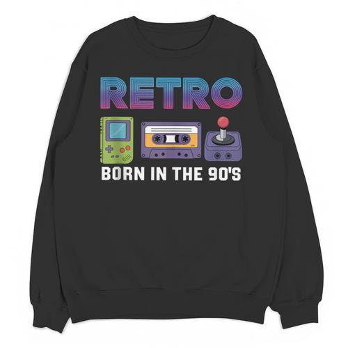 Retro Gaming Nostalgia Tee Perfect For 90s Lovers Unisex Sweatshirt - Figerry