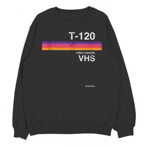 Retro VHS Tape 80s 90s Nostalgia For Movie Fans Unisex Sweatshirt - Figerry