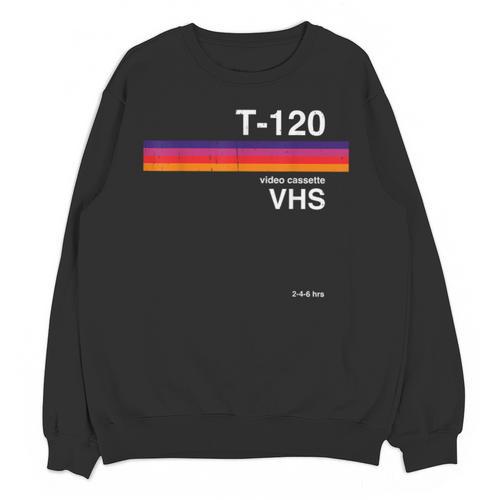 Retro VHS Tape Graphics 80s 90s Nostalgia Costume Unisex Sweatshirt - Figerry