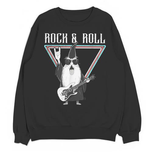 Rock & Roll Wizard Music Nostalgia Unisex Sweatshirt - Figerry