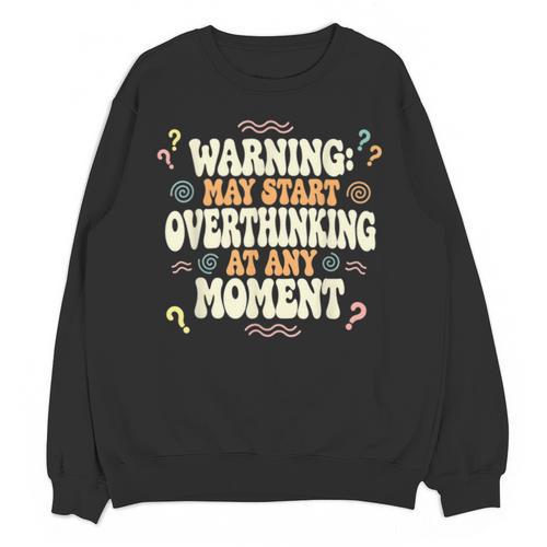 Sarcastic For Deep Thinkers Introverts Groovy Unisex Sweatshirt - Raresse