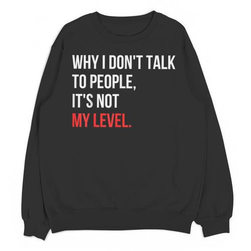 Sarcastic Introvert Attitude Quote Unisex Sweatshirt - Raresse