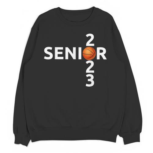Senior 2023 Basketball Graduation Party Unisex Sweatshirt - Best Gift Smart