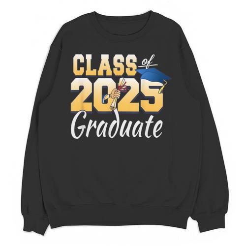 Senior 2025 Class Of 2025 Senior Graduate 2025 Graduation Unisex Sweatshirt - Best Gift Smart