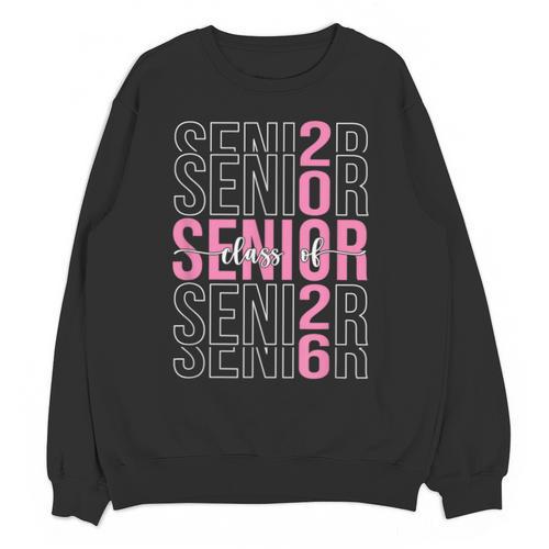Senior 2026 Class Of 2026 Seniors Graduation 2026 Girl Women Unisex Sweatshirt - Best Gift Smart