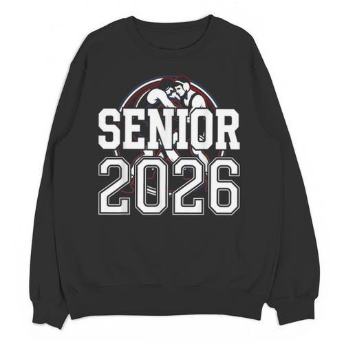 Senior 2026 Wrestling Class Of 2026 Wrestler Graduation Unisex Sweatshirt - Best Gift Smart