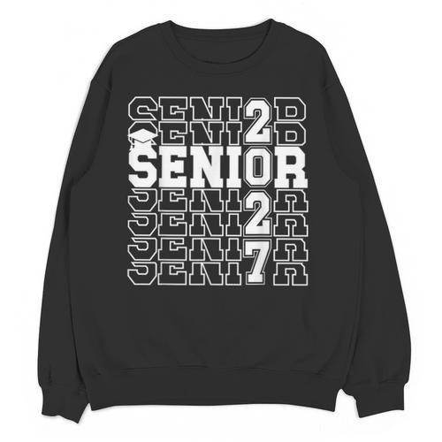 Senior 2027 Class Of 2027 Graduation Senior Grad 2027 Unisex Sweatshirt - Best Gift Smart