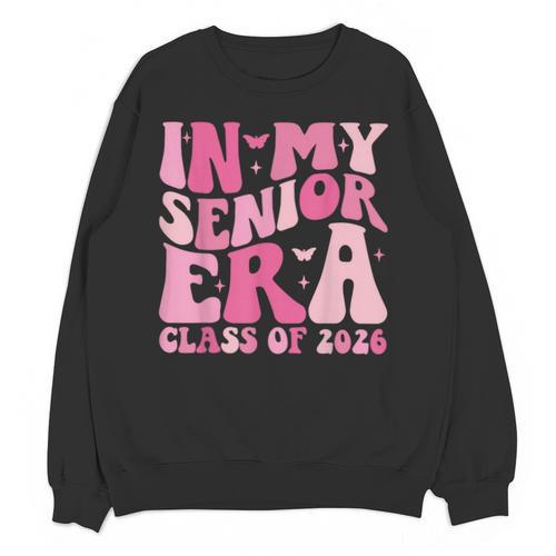 In My Senior Era Class Of 2026 Retro Senior 2026 Graduation Unisex Sweatshirt - Best Gift Smart