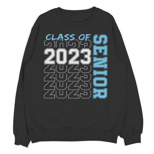Senior Graduation Class Of 2023 Cute Senior 2023 Unisex Sweatshirt - Best Gift Smart