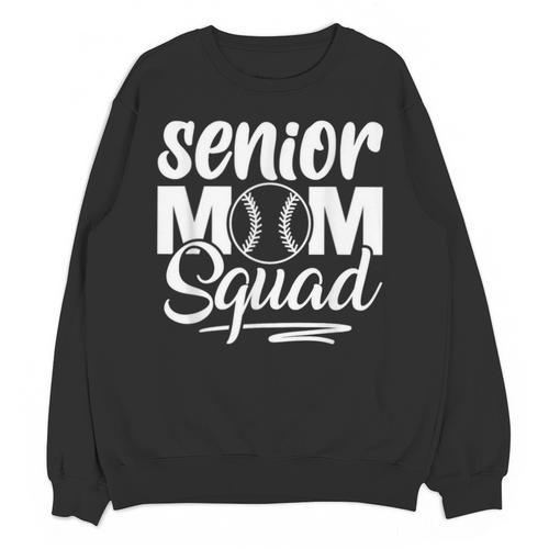 Senior Mom Squad Baseball Class Of 2023 Graduation Unisex Sweatshirt - Best Gift Smart
