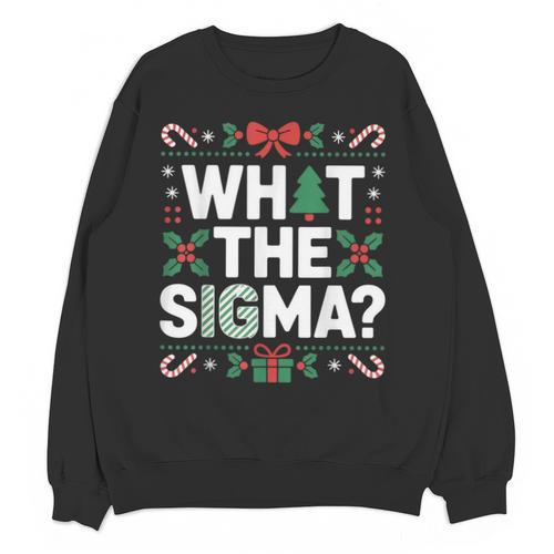 What The Sigma Christmas Party Outfit For Introverts Unisex Sweatshirt - Raresse