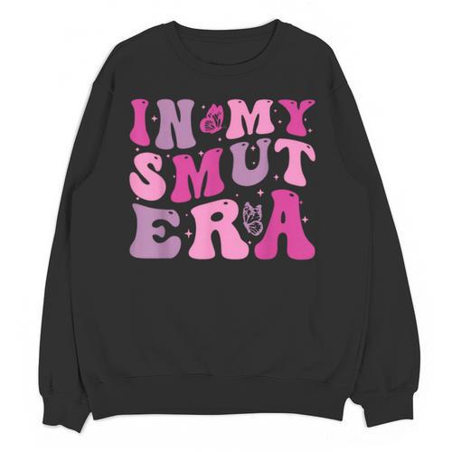 In My Smut Era Groovy Smut Book Reading Spicy Book Romance Unisex Sweatshirt - Bookorys CA