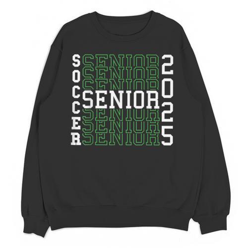 Soccer Senior Night Soccer Senior 2025 Graduation 45 Unisex Sweatshirt - Best Gift Smart