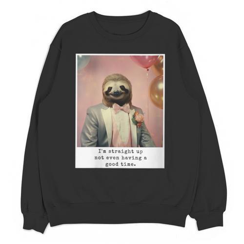 Social Anxiety Not Having A Good Time Socializing Introvert Unisex Sweatshirt - Raresse