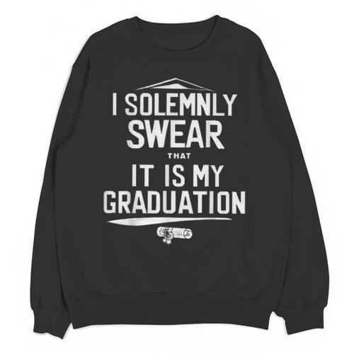 I Solemnly Swear That It's My Graduation Class Of 2024 Grad Unisex Sweatshirt - Best Gift Smart