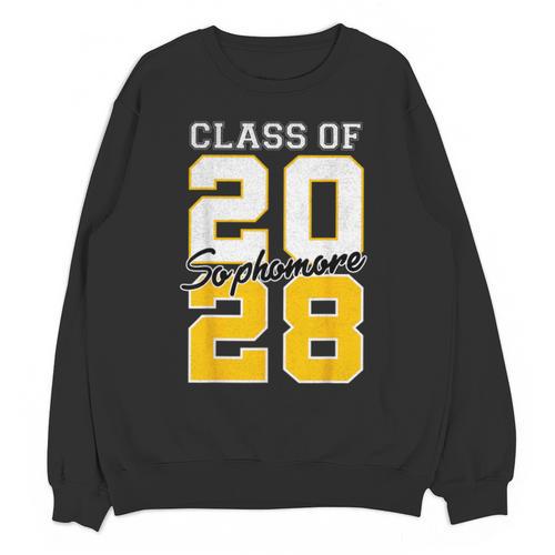 Sophomore 2028 Class Of 2028 Graduation 2028 10th Grade Unisex Sweatshirt - Best Gift Smart