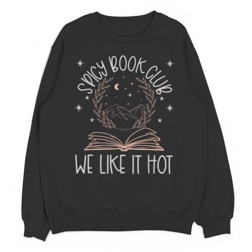 Spicy Book Club Dark Romance Lover Of Spicy Bookish Merch Unisex Sweatshirt - Bookorys DE